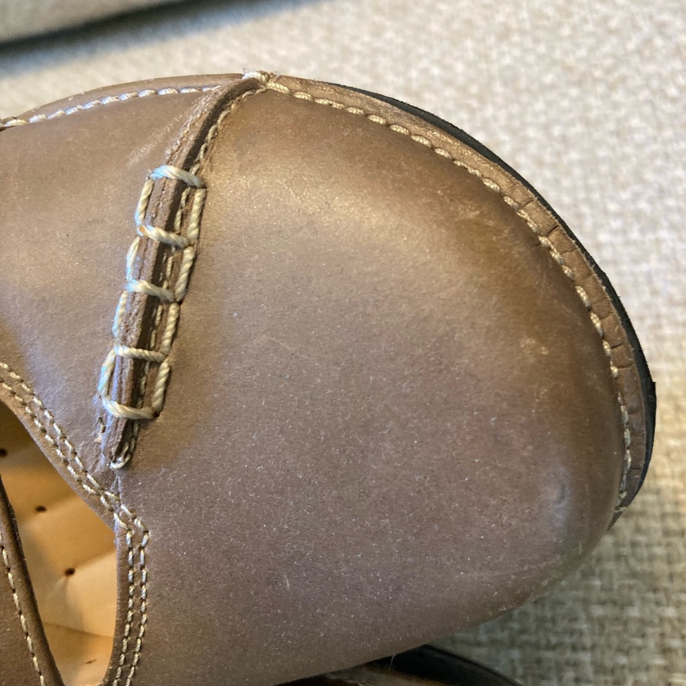 Unstructured Clarks 7.5 brown Mary Jane - Picture 8 of 10